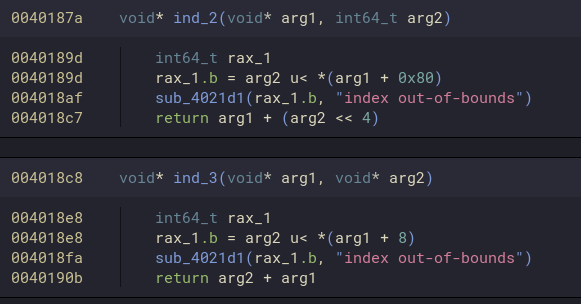index function